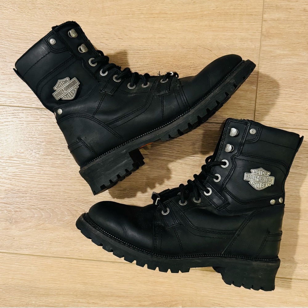 Harley-Davidson Haines Men's Motorcycle Riding Boot, Size 8, D93522